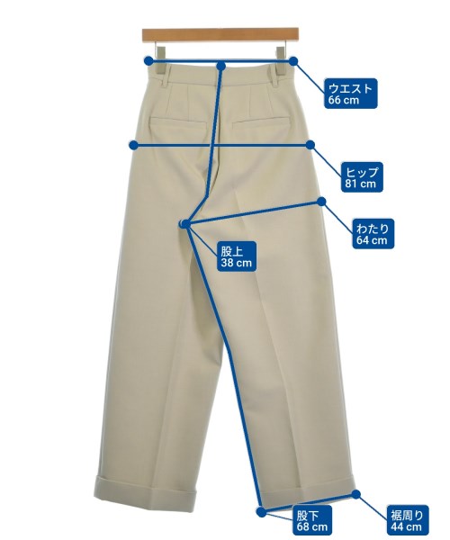 MARW UNITED ARROWS（マルゥ ユナイテッドアローズ）スラックス グレー サイズ:36(S位) レディース/2200607439069