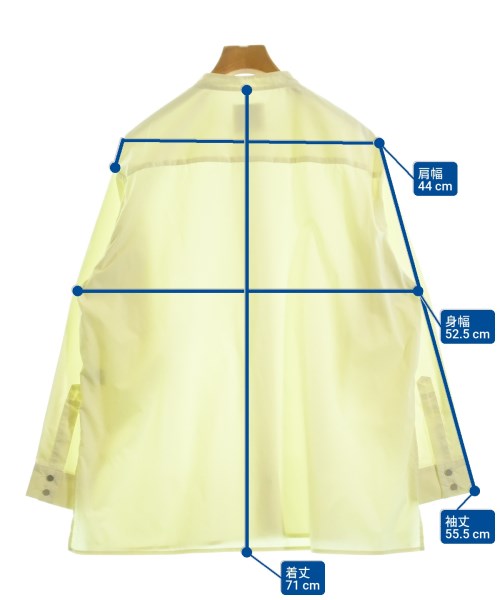 MARW UNITED ARROWS（マルゥユナイテッドアローズ）カジュアルシャツ 黄 サイズ:36(S位) レディース/2200680909053