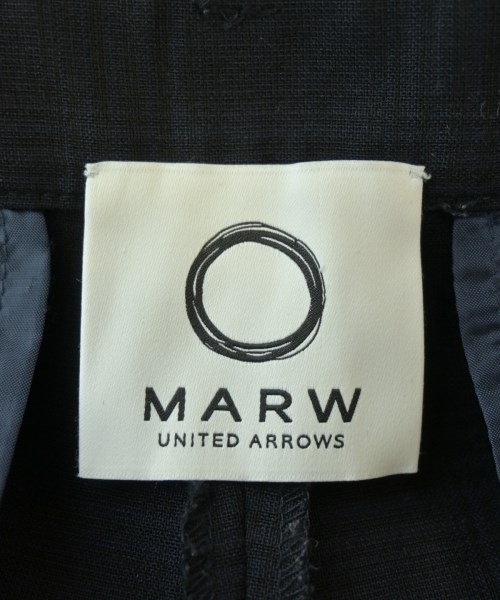 MARW UNITED ARROWS（マルゥユナイテッドアローズ）スラックス 黒 サイズ:38(M位) レディース/2200681686106