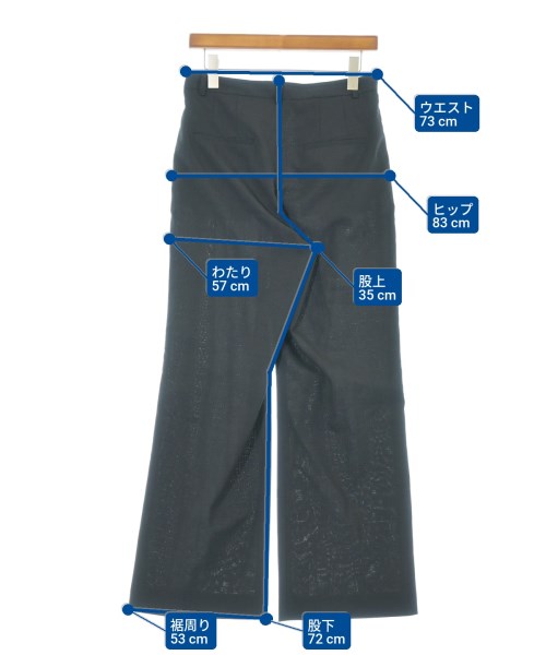 MARW UNITED ARROWS（マルゥユナイテッドアローズ）スラックス 黒 サイズ:38(M位) レディース/2200681686106