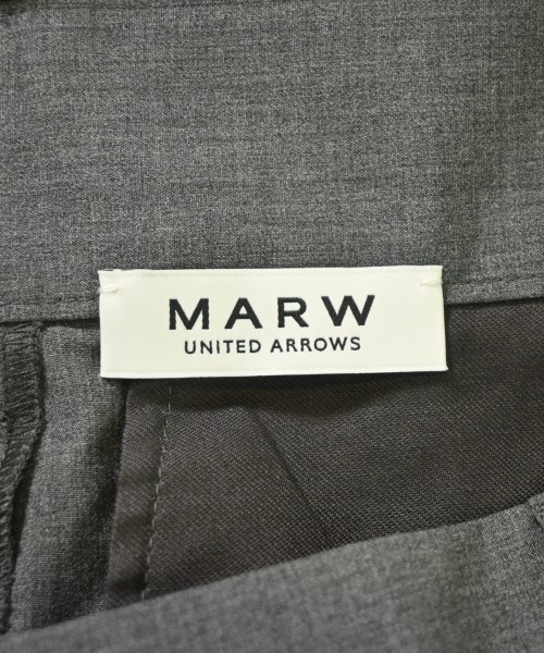 MARW UNITED ARROWS（マルゥユナイテッドアローズ）スラックス グレー サイズ:36(S位) レディース/2200694749072