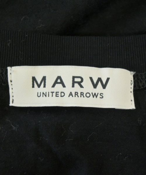 MARW UNITED ARROWS（マルゥユナイテッドアローズ）Tシャツ・カットソー 黒 サイズ:-(XS位) レディース/2200696248061