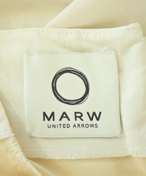 MARW UNITED ARROWS（マルゥユナイテッドアローズ）ロング・マキシ丈スカート 白 サイズ:34(XS位) レディース/2200699515092