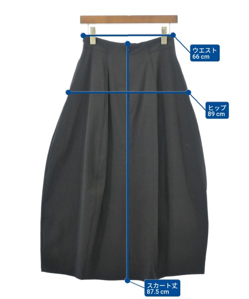 MARW UNITED ARROWS（マルゥユナイテッドアローズ）ロング・マキシ丈スカート 黒 サイズ:38(M位) レディース/2200693737100