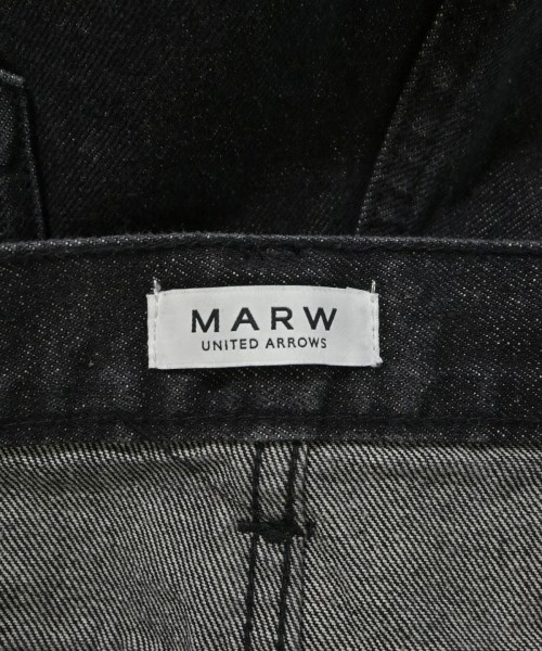 MARW UNITED ARROWS（マルゥ ユナイテッドアローズ）デニムパンツ 黒 サイズ:38(M位) レディース/2200648768067