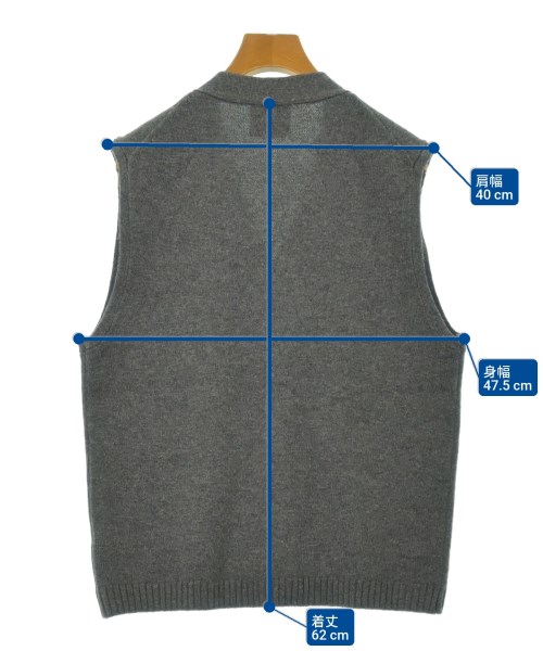 MARW UNITED ARROWS（マルゥ ユナイテッドアローズ）ベスト/ノースリーブ グレー サイズ:-(M位) レディース/2200648768203