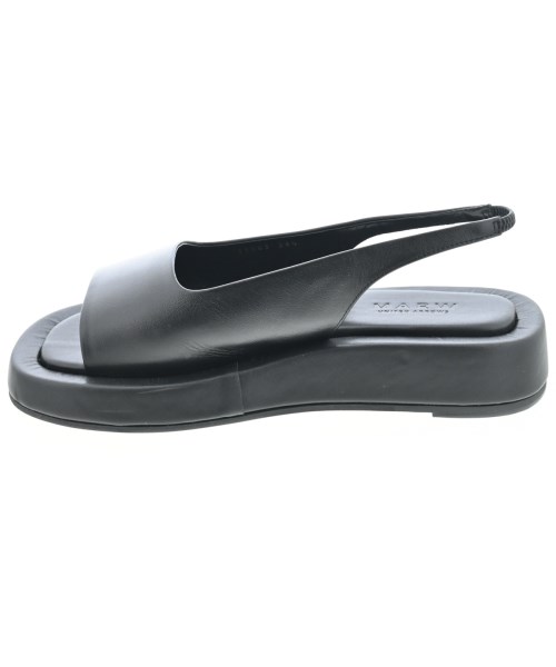 MARW UNITED ARROWS（マルゥ ユナイテッドアローズ）サンダル 黒 サイズ:24.5cm レディース/2200648245100