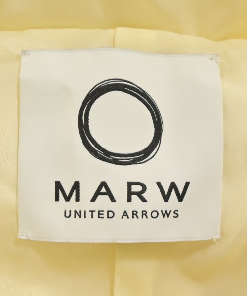 MARW UNITED ARROWS（マルゥユナイテッドアローズ）ダウンジャケット/ダウンベスト 白 サイズ:36(S位) レディース/2200655682011