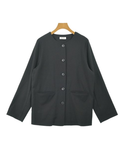 MARW UNITED ARROWS(マルゥユナイテッドアローズ)ノーカラージャケット 黒 サイズ:F/2200657675363