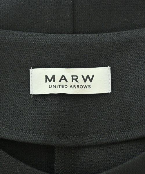 MARW UNITED ARROWS（マルゥユナイテッドアローズ）ノーカラージャケット 黒 サイズ:F レディース/2200657675363