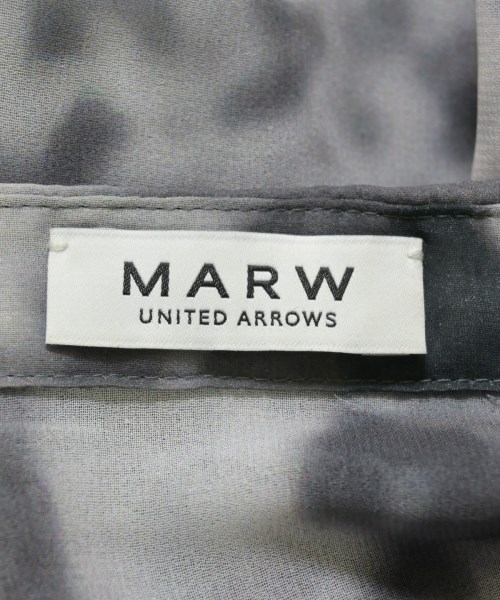 MARW UNITED ARROWS（マルゥユナイテッドアローズ）ブラウス グレー サイズ:F レディース/2200713198133