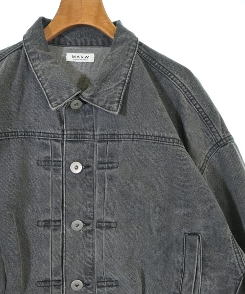 MARW UNITED ARROWS（マルゥ ユナイテッドアローズ）デニムジャケット グレー サイズ:36(S位) レディース/2200651785037