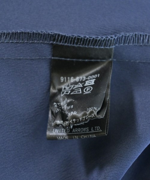 MARW UNITED ARROWS（マルゥ ユナイテッドアローズ）ブラウス 紺 サイズ:-(M位) レディース/2200652783025