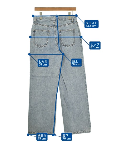 MARW UNITED ARROWS（マルゥユナイテッドアローズ）デニムパンツ 青 サイズ:38(M位) レディース/2200704330023