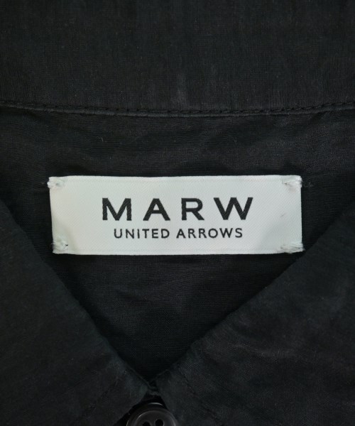 MARW UNITED ARROWS（マルゥユナイテッドアローズ）カジュアルシャツ 黒 サイズ:F レディース/2200704623149