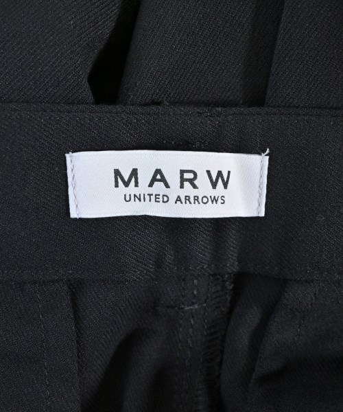 MARW UNITED ARROWS（マルゥユナイテッドアローズ）ショートパンツ 黒 サイズ:36(S位) レディース/2200667859128