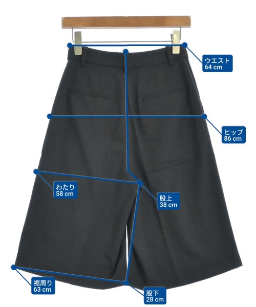 MARW UNITED ARROWS（マルゥユナイテッドアローズ）ショートパンツ 黒 サイズ:36(S位) レディース/2200667859128