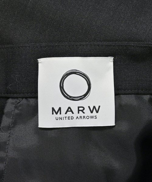 MARW UNITED ARROWS（マルゥユナイテッドアローズ）スラックス 黒 サイズ:36(S位) レディース/2200668793049