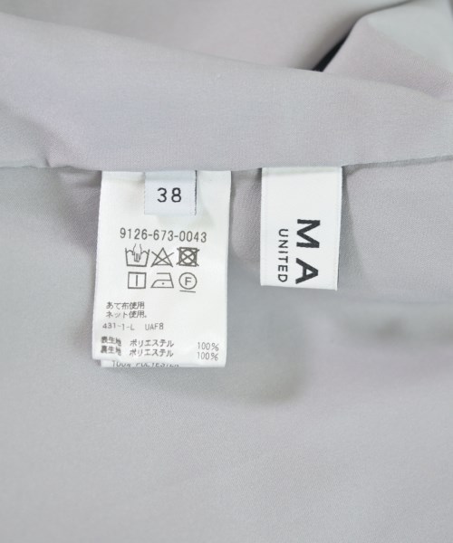 MARW UNITED ARROWS（マルゥユナイテッドアローズ）ワンピース グレー サイズ:38(M位) レディース/2200666152152