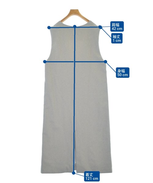 MARW UNITED ARROWS（マルゥユナイテッドアローズ）ワンピース グレー サイズ:38(M位) レディース/2200666152152