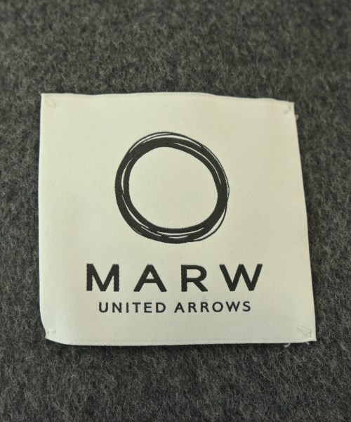 MARW UNITED ARROWS（マルゥユナイテッドアローズ）チェスターコート グレー サイズ:36(S位) レディース/2200733497025
