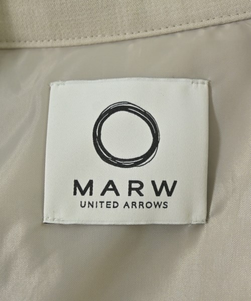 MARW UNITED ARROWS（マルゥユナイテッドアローズ）カジュアルジャケット ベージュ サイズ:34(XS位) レディース/2200722602010