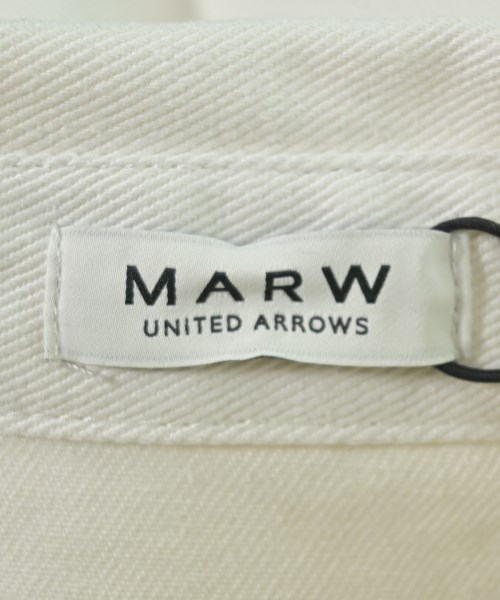 MARW UNITED ARROWS（マルゥユナイテッドアローズ）カジュアルシャツ 白 サイズ:F レディース/2200722602065