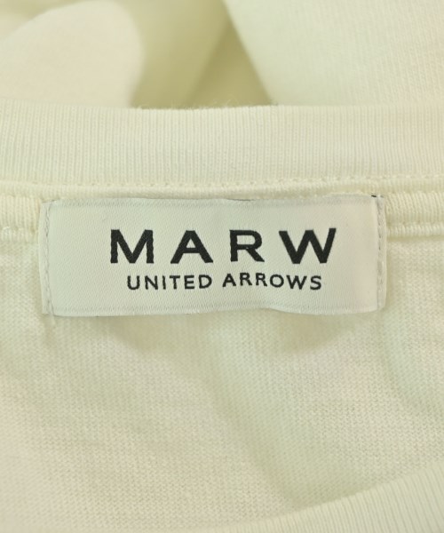 MARW UNITED ARROWS（マルゥユナイテッドアローズ）Tシャツ・カットソー 白 サイズ:F レディース/2200678627075