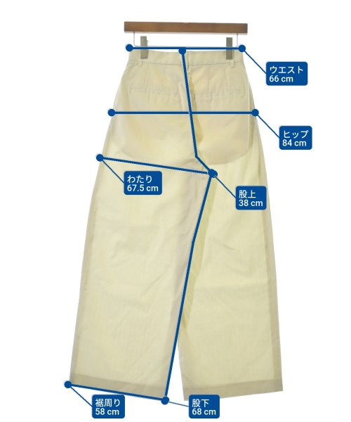 MARW UNITED ARROWS（マルゥユナイテッドアローズ）スラックス 白 サイズ:36(S位) レディース/2200682304054