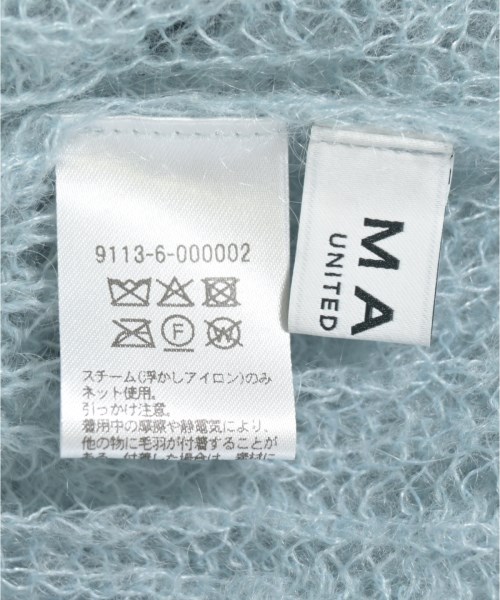 MARW UNITED ARROWS（マルゥユナイテッドアローズ）ニット・セーター 青 サイズ:F レディース/2200682242042
