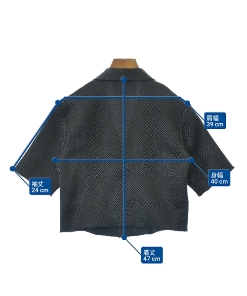 TELOPLAN（テーロプラン）カジュアルシャツ 黒 サイズ:-(S位) レディース/2200638591071