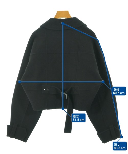 TELOPLAN（テーロプラン）コート 黒 サイズ:F レディース/2200643259058