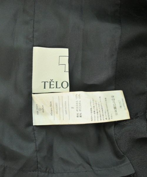 TELOPLAN（テーロプラン）ロング・マキシ丈スカート 黒 サイズ:F レディース/2200689234057