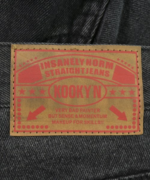 KOOKY'N（クーキー）デニムパンツ 黒 サイズ:34(XL位) メンズ/2200653357713