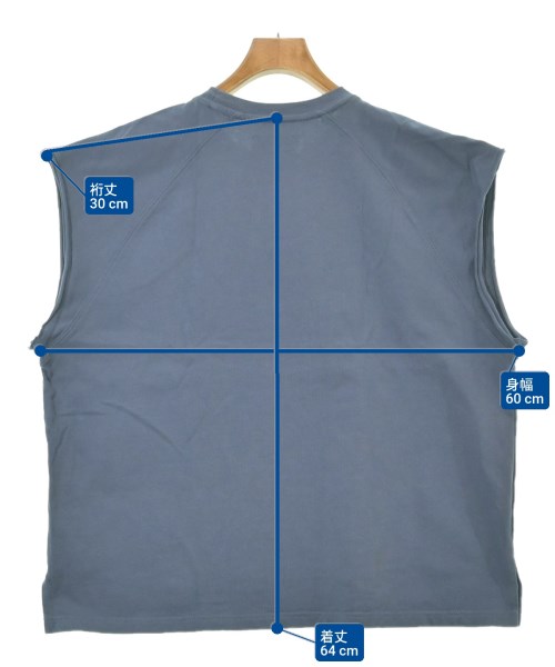 WHIMSIC（ウィムジック）ノースリーブ 紺 サイズ:F レディース/2200635492166