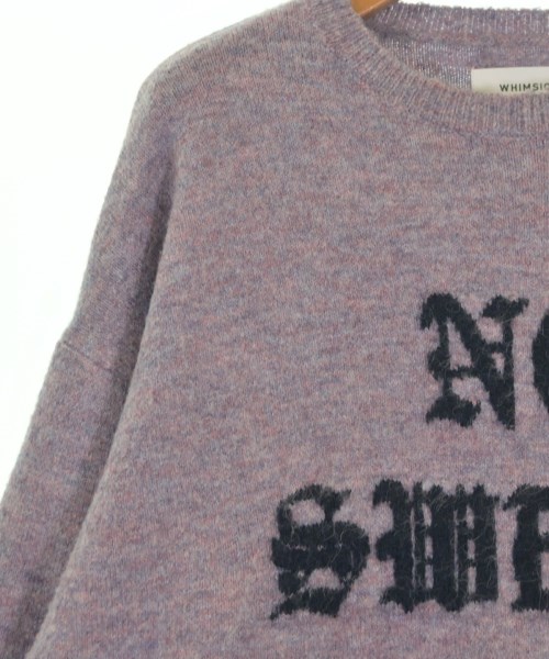 WHIMSIC（ウィムジック）ニット・セーター 紫 サイズ:F レディース/2200667105133