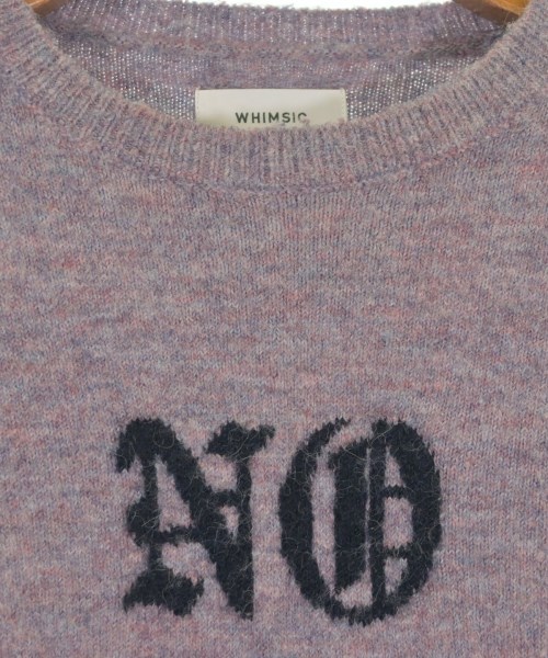 WHIMSIC（ウィムジック）ニット・セーター 紫 サイズ:F レディース/2200667105133