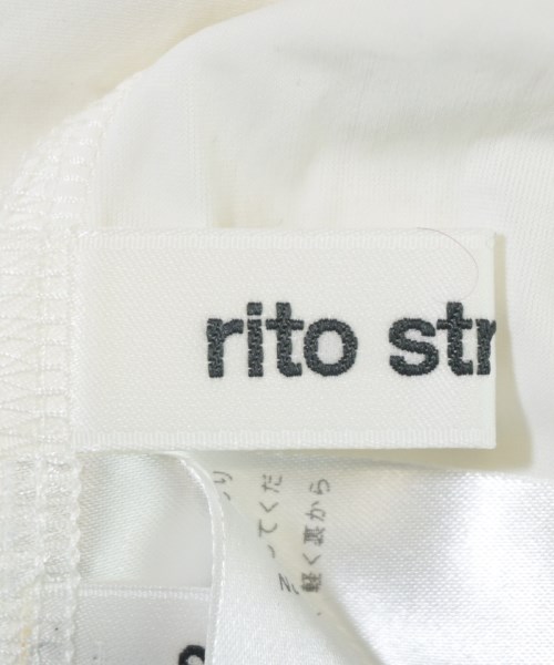 rito structure（リトストラクチャ）Tシャツ・カットソー 白 サイズ:2(M位) レディース/2200670310036