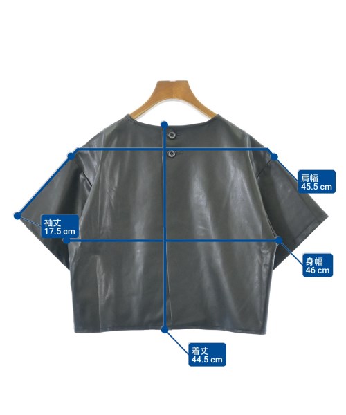 rito structure（リトストラクチャ）カジュアルシャツ 黒 サイズ:2(M位) レディース/2200677149226