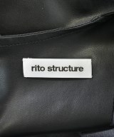 rito structure（リトストラクチャ）カジュアルシャツ 黒 サイズ:2(M位) レディース/2200677149226