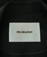 rito structure（リトストラクチャ）カジュアルジャケット 黒 サイズ:1(S位) レディース/2200697749109