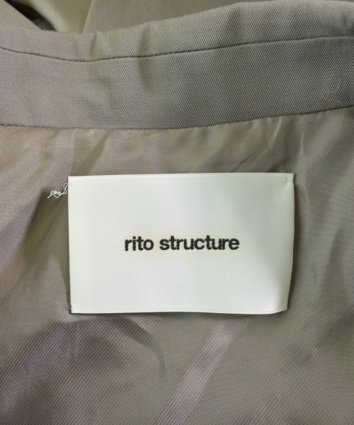 rito structure（リトストラクチャ）カジュアルジャケット グレー サイズ:2(M位) レディース/2200701079017