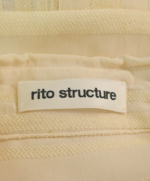 rito structure（リトストラクチャ）ワンピース 黄 サイズ:2(M位) レディース/2200648909132