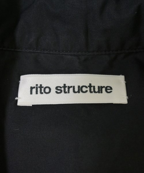 rito structure（リトストラクチャ）ワンピース 黒 サイズ:1/1(S位) レディース/2200719613012