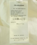 rito structure（リトストラクチャ）カジュアルシャツ 白 サイズ:2(M位) レディース/2200707823027
