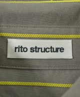 rito structure（リトストラクチャ）カジュアルシャツ グレー サイズ:1(S位) レディース/2200647053188