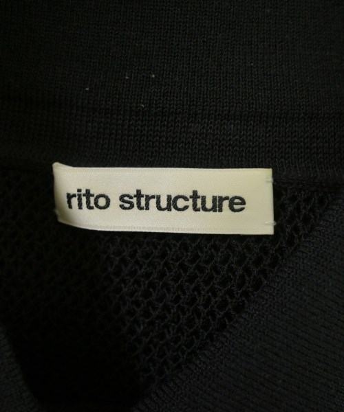 rito structure（リトストラクチャ）ベスト/ノースリーブ 黒 サイズ:2(M位) レディース/2200725612078