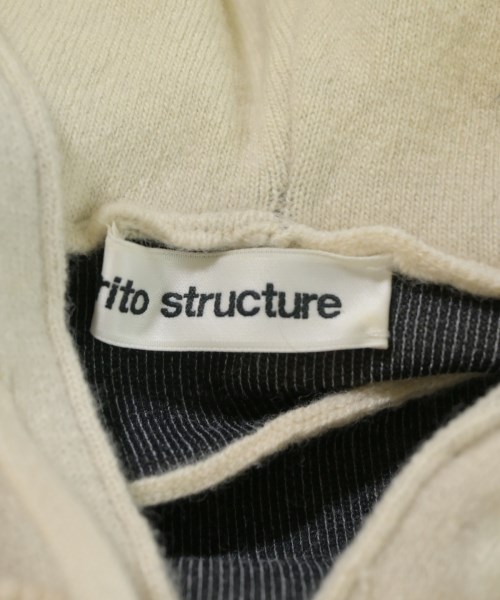 rito structure（リトストラクチャ）パーカー 白 サイズ:2(M位) レディース/2200674790087