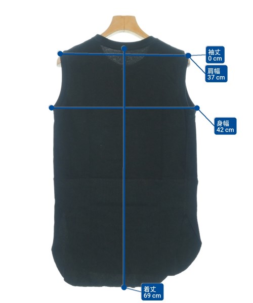 HOLIDAY（ホリデイ）ノースリーブ 黒 サイズ:ONE レディース/2200626668365