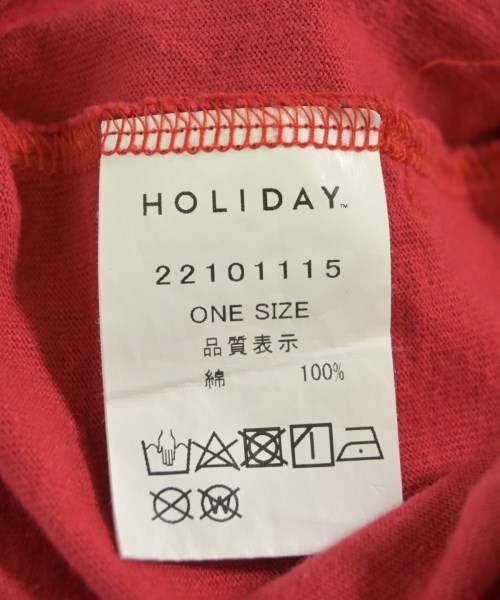HOLIDAY（ホリデイ）その他 赤 サイズ:ONE レディース/2200638777031